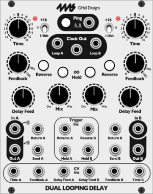 4ms Dual Looping Delay