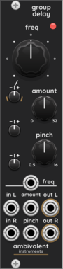 Ambivalent Instruments GroupDelay
