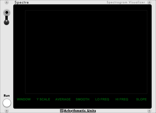 ArhythmeticUnits Spectre (Spectrogram Visualizer)