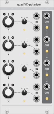 Audible Instruments Quad VC-polarizer