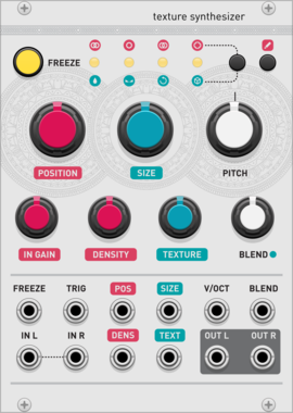 Audible Instruments Texture Synthesizer