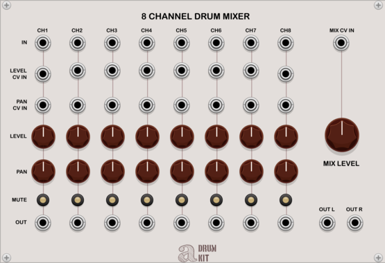 Autodafe Drums - Mixer