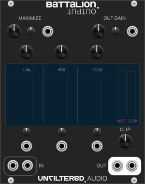 Unfiltered Audio Battalion Output