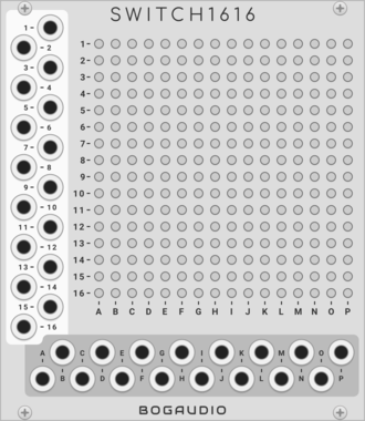 Bogaudio SWITCH1616