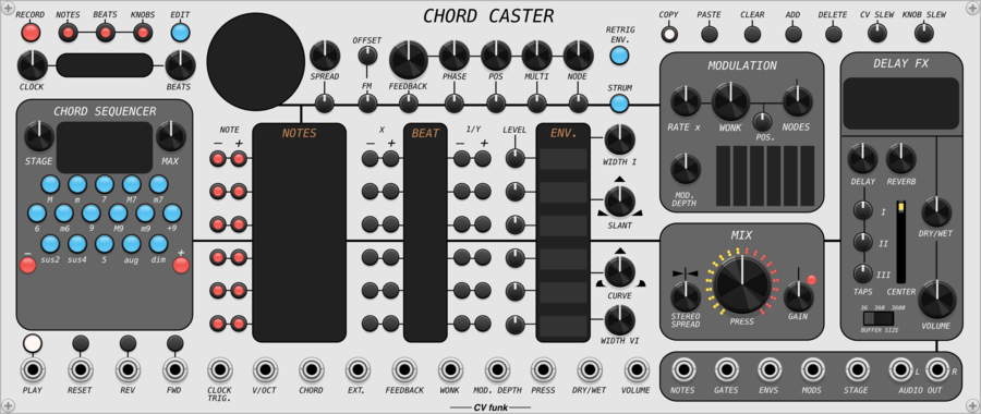 CV funk Chord Caster