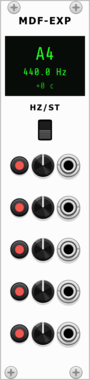 Chaotic Instruments Modal Filter Expander