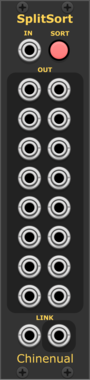 Chinenual Polyphonic Splitter with Sort