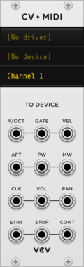 VCV CV to MIDI