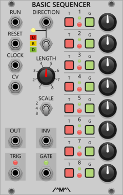 Count Modula Basic 8 Step Sequencer