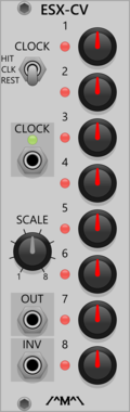 Count Modula Euclidean Sequencer Expander