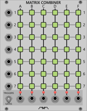 Count Modula Matrix Combiner