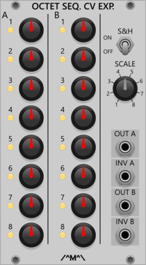 Count Modula Octet Trigger Sequencer CV Expander