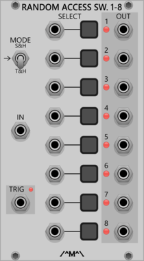 Count Modula Random Access Switch 1-8