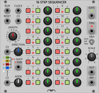 Count Modula 16 Step Sequencer