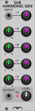 Count Modula Sub Harmonic Generator 