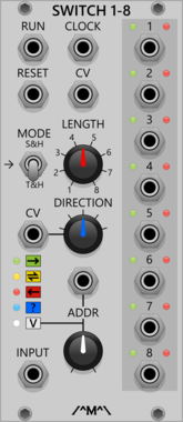 Count Modula Switch 1-8