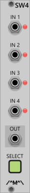 Count Modula Manual 4 Input Switch