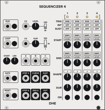 DHE Modules Sequencizer 4