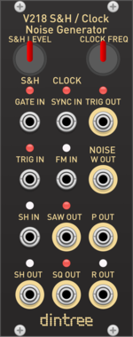 Dintree V218 SH Clock Noise