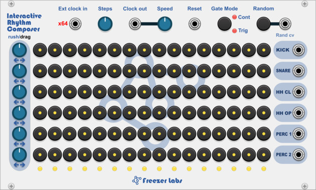 Freezer Labs Interactive Rhythm Composer