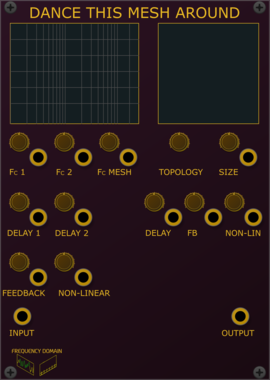 Frequency Domain Dance This Mesh Around