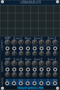 Frozen Wasteland Lissajous LFO