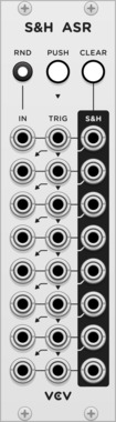 VCV Sample & Hold Analog Shift Register