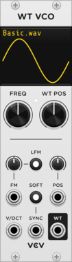 VCV Wavetable VCO