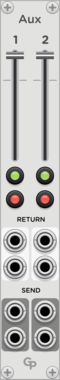 GPaudio Chained Mixer Aux Section
