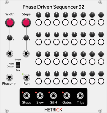 HetrickCV Phase Driven Sequencer 32