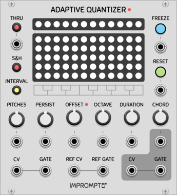 Impromptu AdaptiveQuantizer