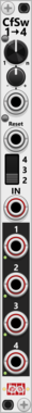 Infinite-Noise Cross-fade switch 1to4