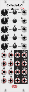 Infinite-Noise Cross-fade 4x1