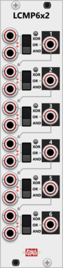 Infinite-Noise Logic Comparator-6x2