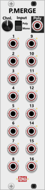 Infinite-Noise Poly-Merge