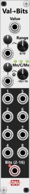 Infinite-Noise Value-to-Bits