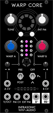 Infrasonic Audio Warp Core