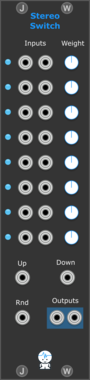 JW-Modules Stereo Switch