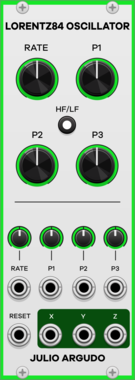 Julio Argudo Lorentz84 Oscillator
