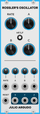 Julio Argudo Rossler's Oscillator