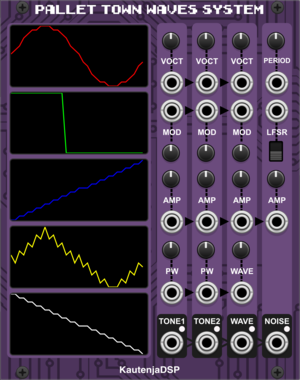 KautenjaDSP Pallet Town Waves System