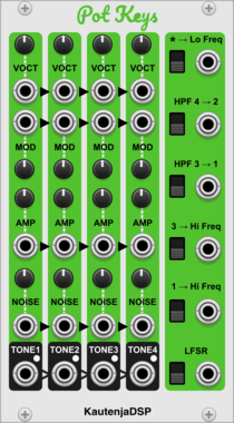 KautenjaDSP Pot Keys