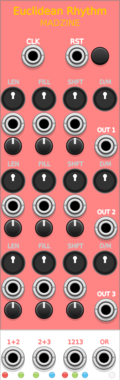 MADZINE Euclidean Rhythm