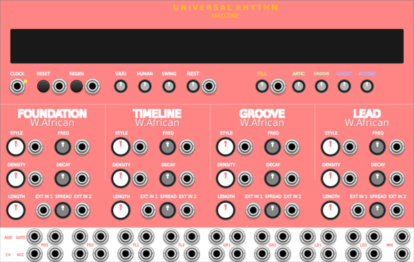 MADZINE Universal Rhythm