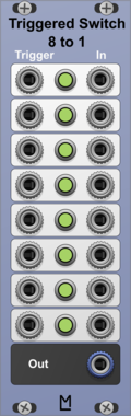 ML Modules TrigSwitch 8->1