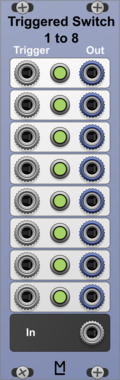 ML Modules TrigSwitch 1->8