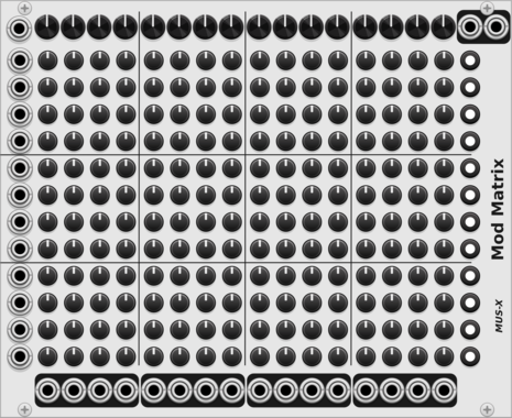 MUS-X Mod Matrix