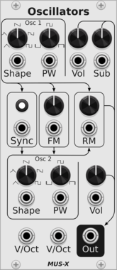 MUS-X Oscillators