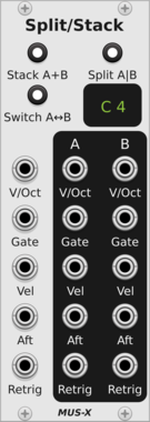 MUS-X Split/Stack