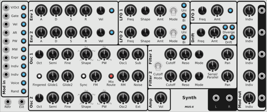 MUS-X Synth